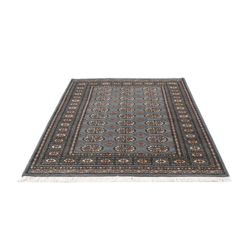 Pakistan Teppich 124x190cm - Orientteppich - blau
