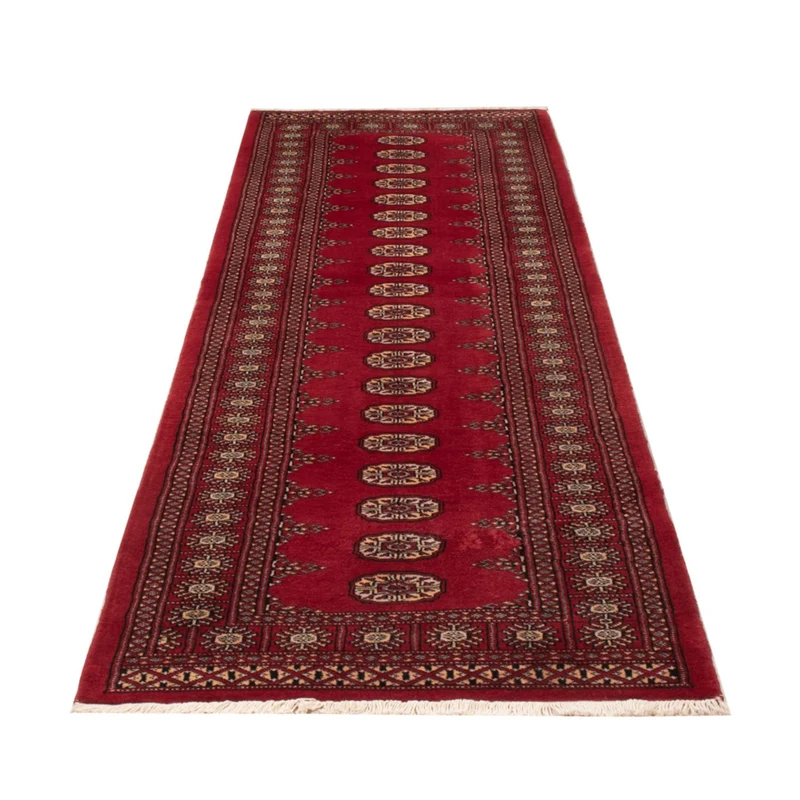 Pakistan Teppich 79x286cm - Orientteppich - rot