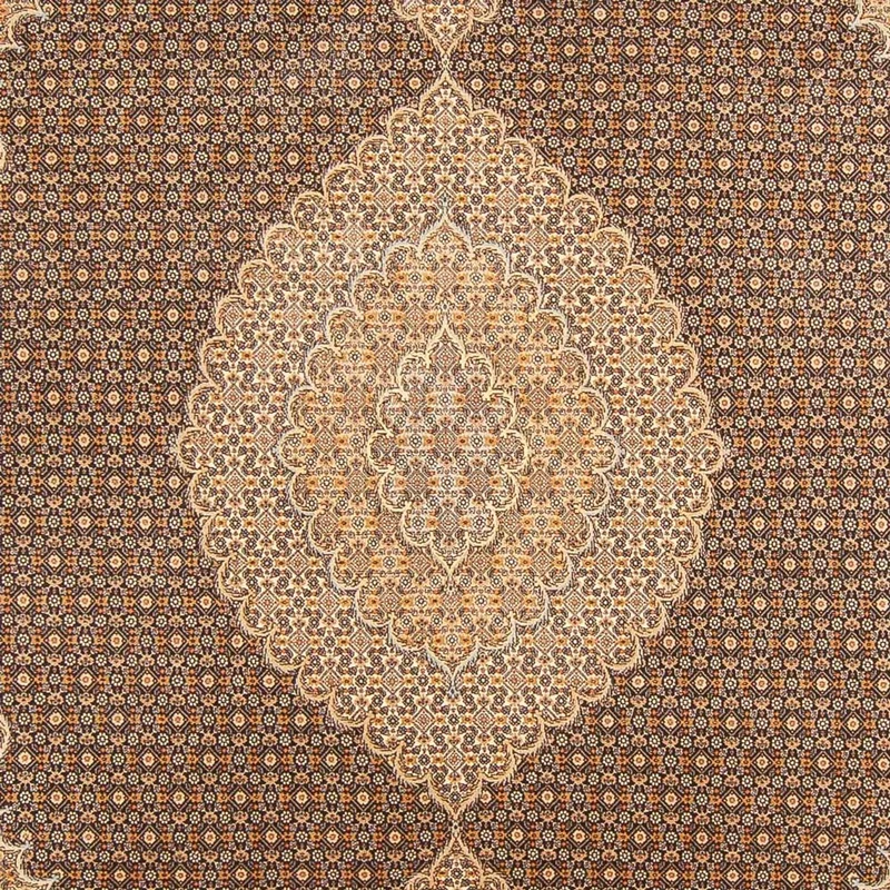 Täbriz - 50 Raj Teppich 200x297cm - Perserteppich - dunkelblau