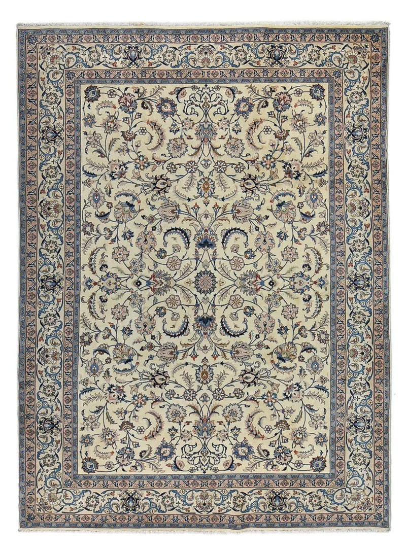 Maschad Teppich 250x347cm - Perserteppich - sand