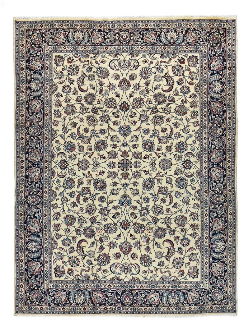 Maschad Teppich 246x348cm - Perserteppich - sand