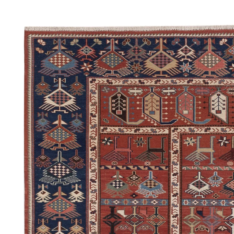 Kelim Afghan Teppich 192x205cm - rost