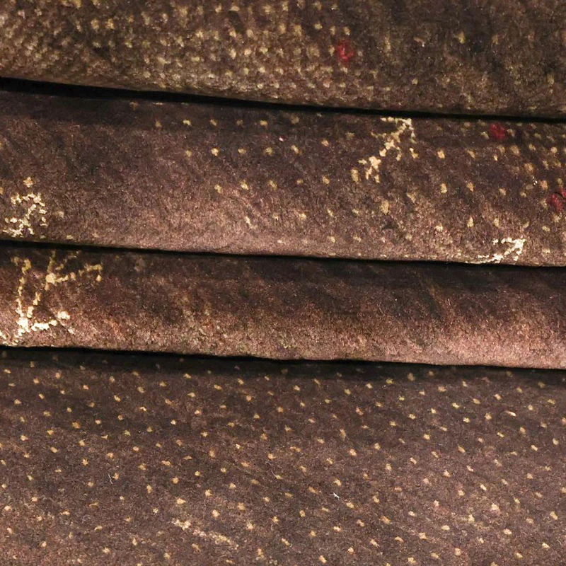 Indo Loribaft Teppich 173x247cm - Wollteppich - dunkelrot