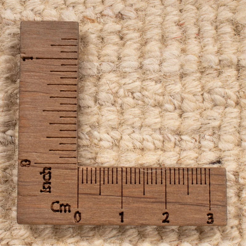 Berber Teppich 145x191cm - Wollteppich - creme