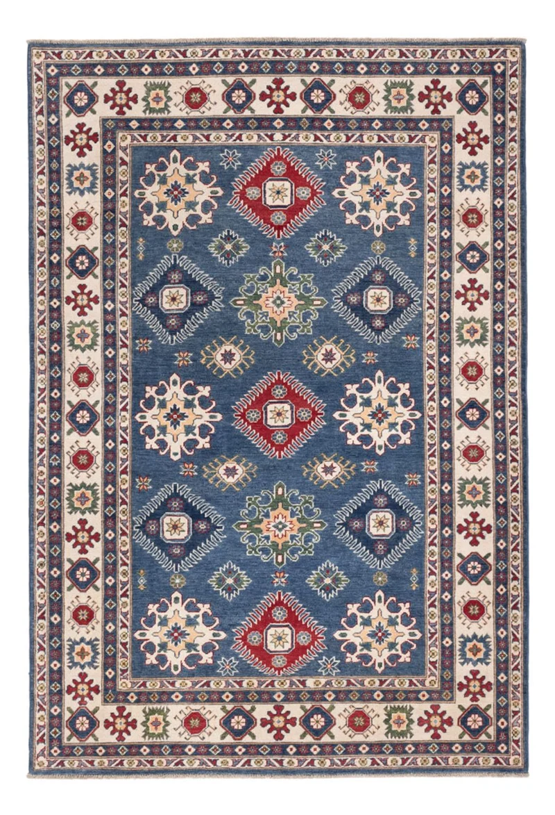 Kazak Teppich 184x272cm - Orientteppich - blau