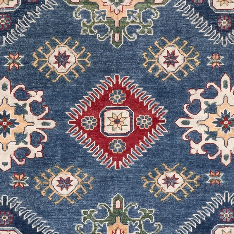 Kazak Teppich 184x272cm - Orientteppich - blau