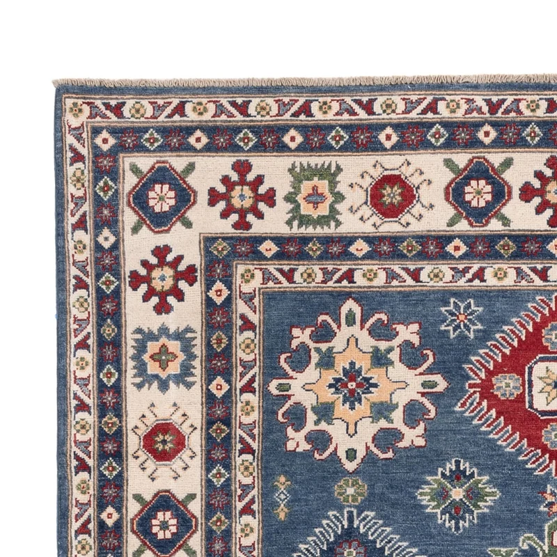 Kazak Teppich 184x272cm - Orientteppich - blau