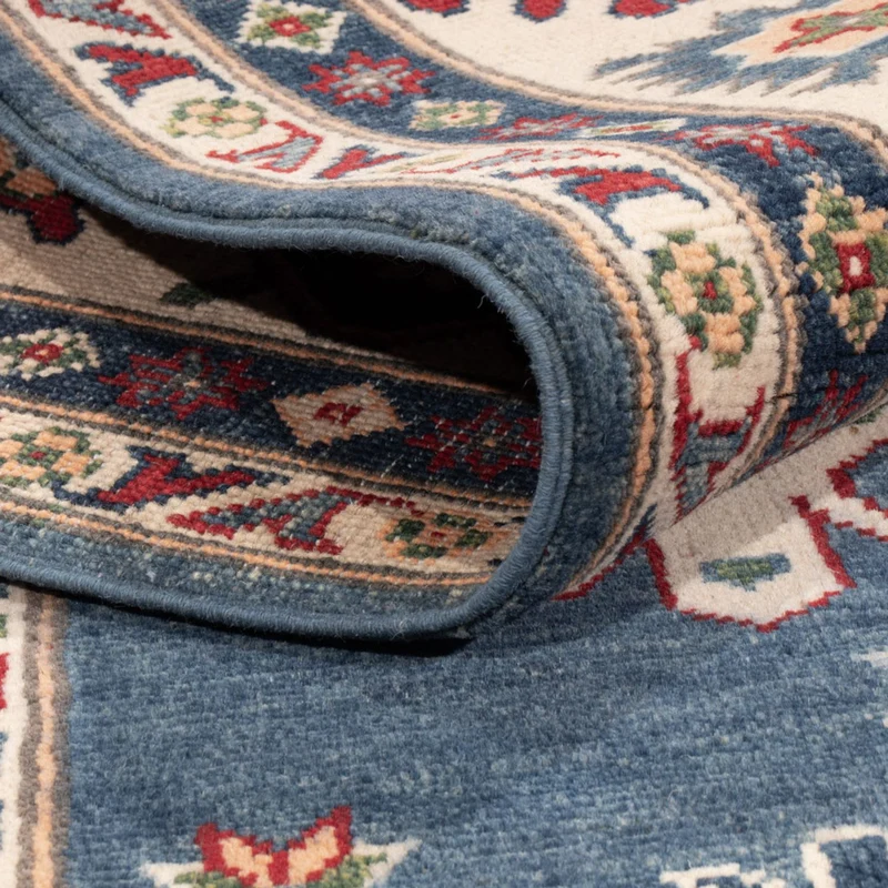 Kazak Teppich 184x272cm - Orientteppich - blau