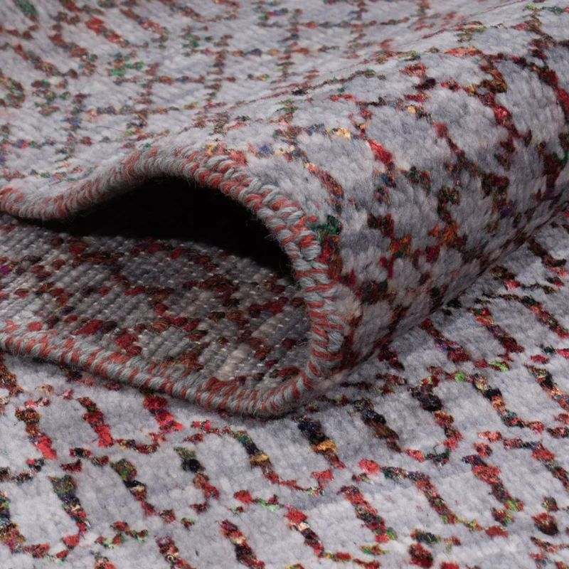 Designer Teppich 150x199cm - dunkelblau