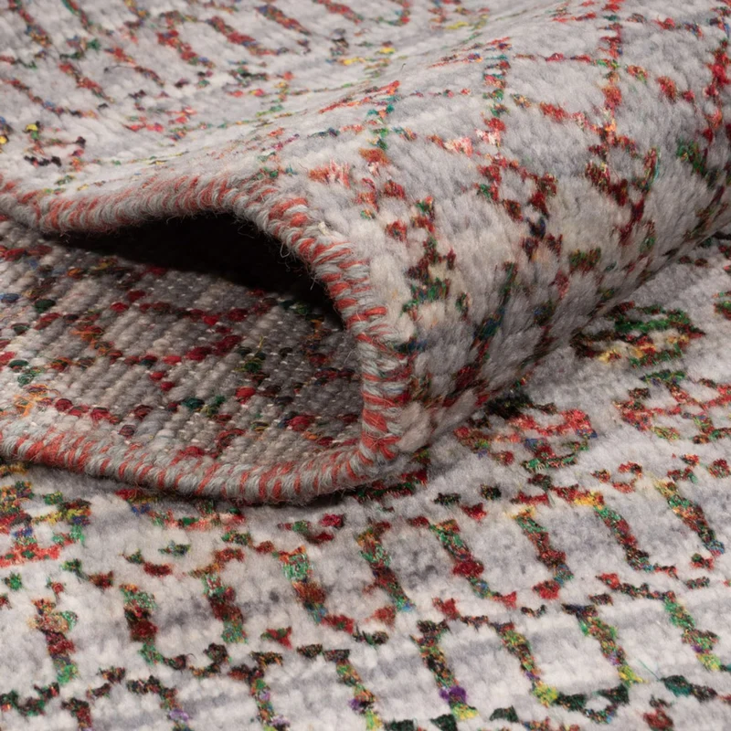 Designer Teppich 150x195cm - dunkelblau