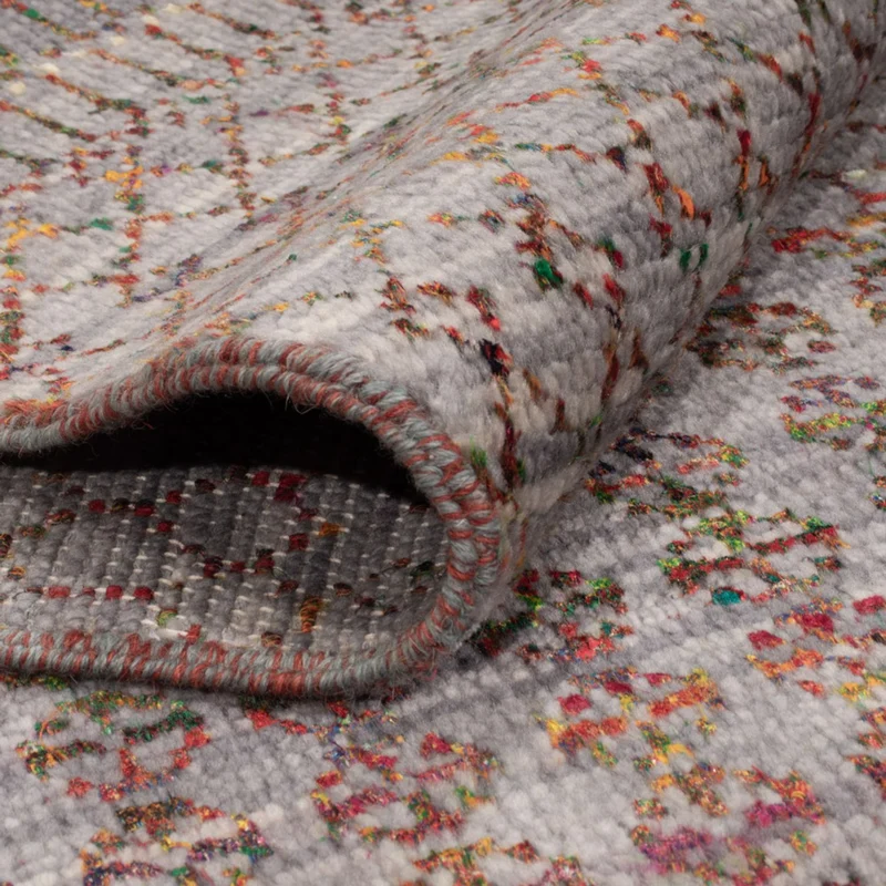 Designer Teppich 150x200cm - dunkelblau