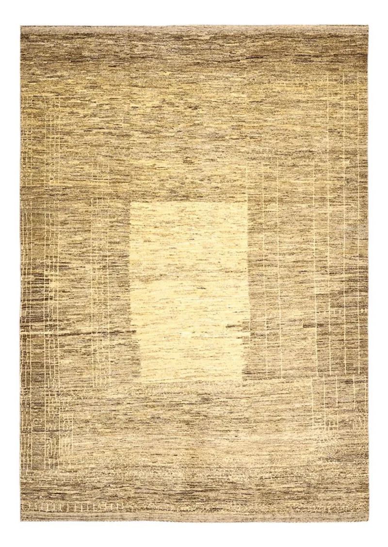 Loribaft Teppich Perser 168x232cm - Orientteppich - dunkelbeige