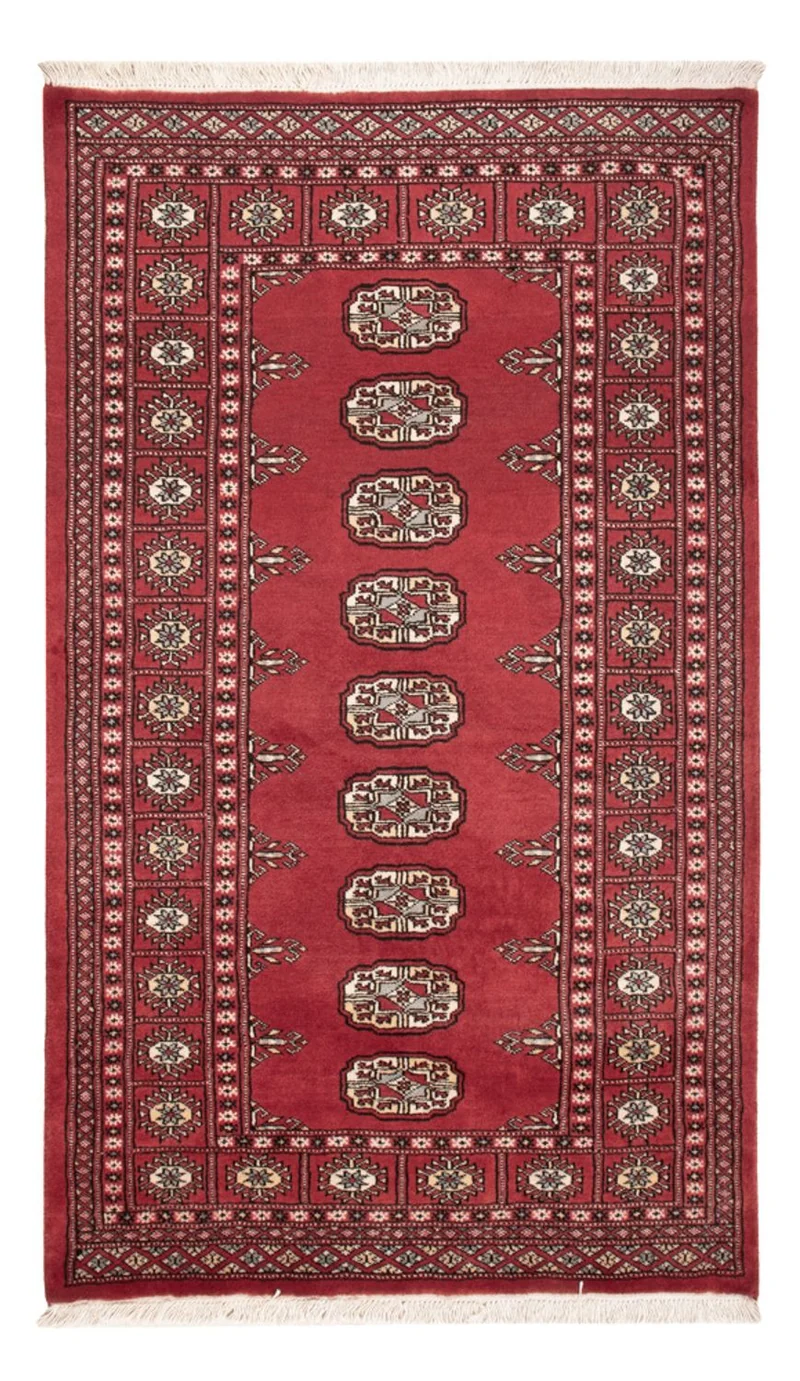 Pakistan Teppich 92x159cm - Orientteppich - rot