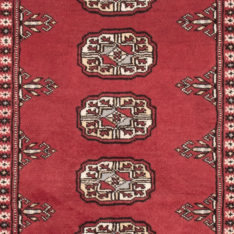 Pakistan Teppich 92x159cm - Orientteppich - rot
