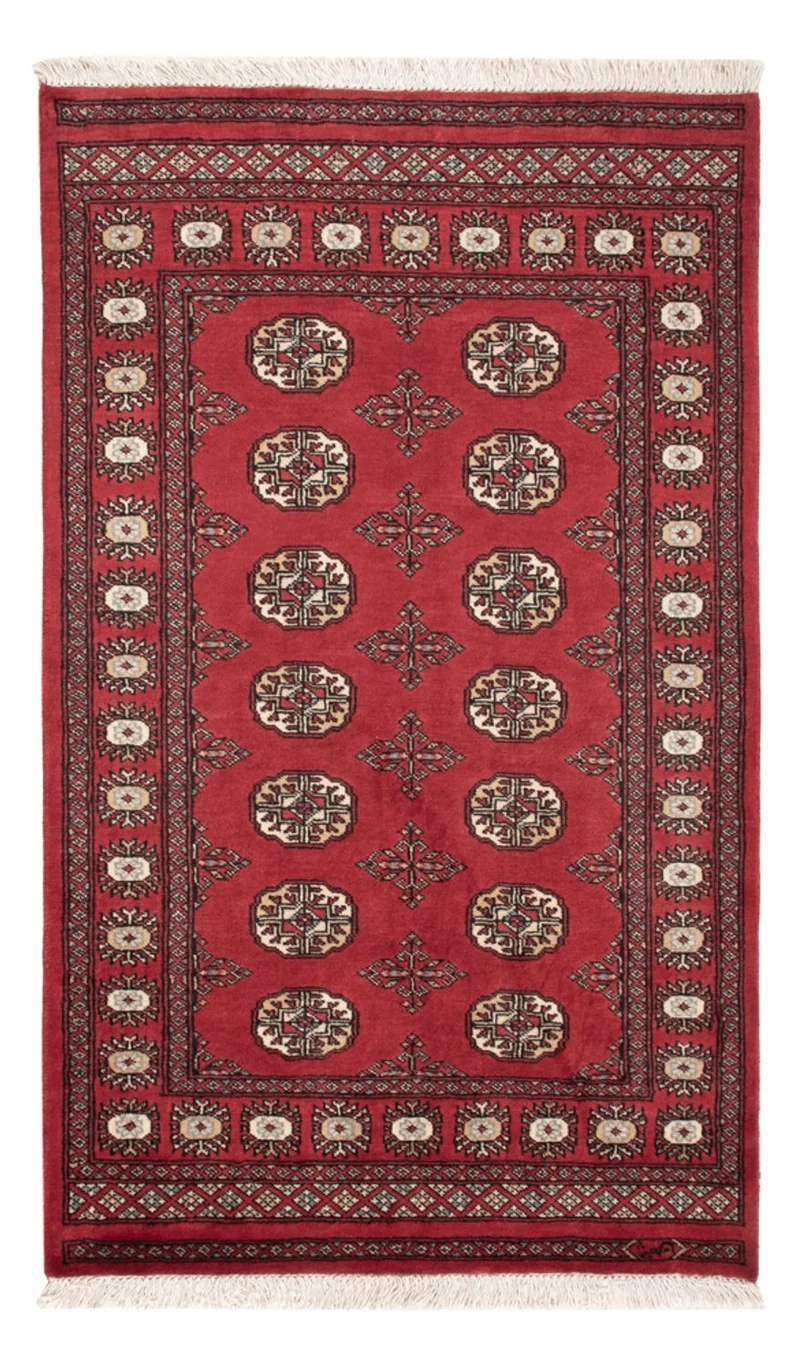 Pakistan Teppich 95x154cm - Orientteppich - rot