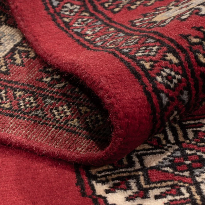 Pakistan Teppich 95x154cm - Orientteppich - rot