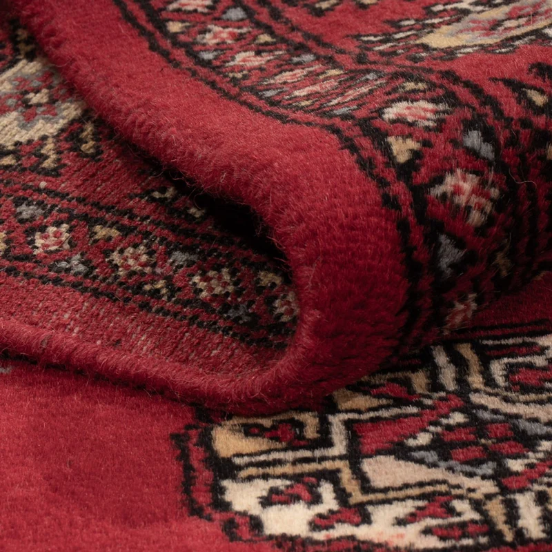 Pakistan Teppich 92x156cm - Orientteppich - rot