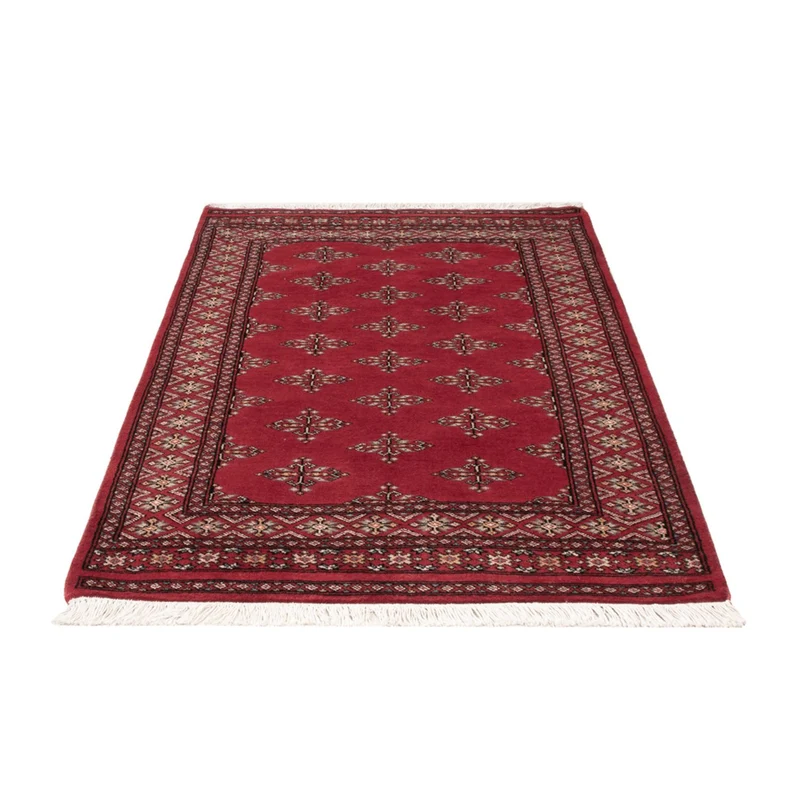 Pakistan Teppich 95x150cm - Orientteppich - rot
