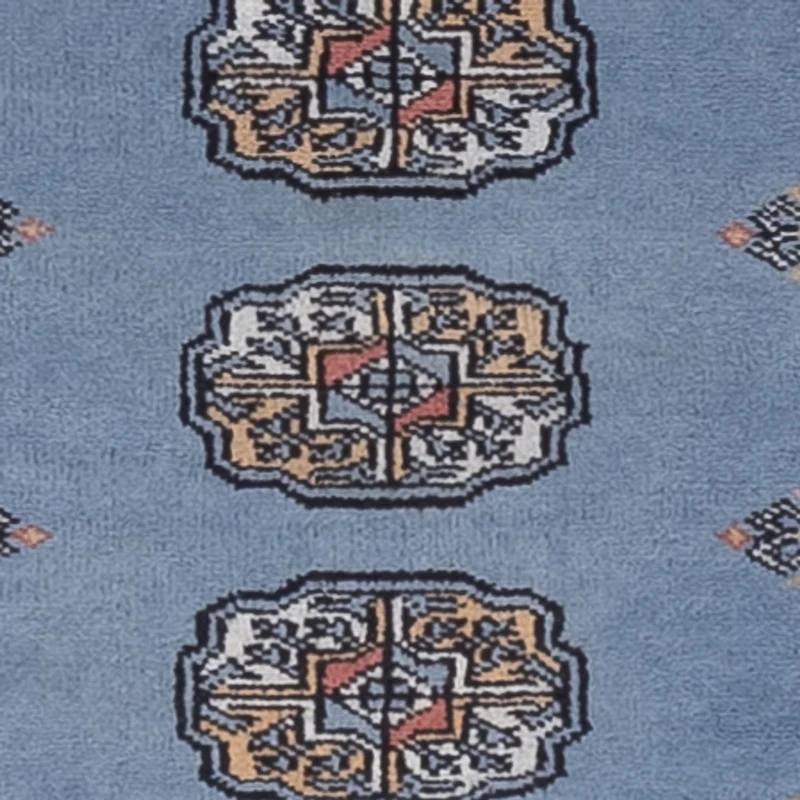 Pakistan Teppich 75x189cm - Orientteppich - blau