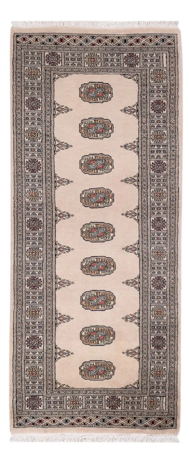Pakistan Teppich 77x193cm - Orientteppich - beige