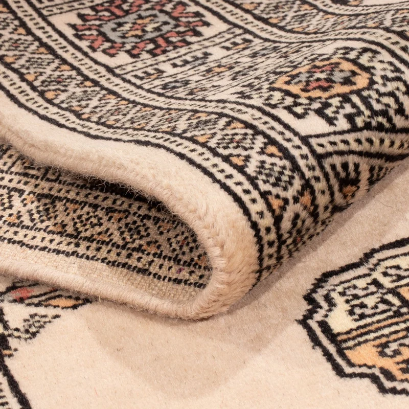 Pakistan Teppich 77x193cm - Orientteppich - beige