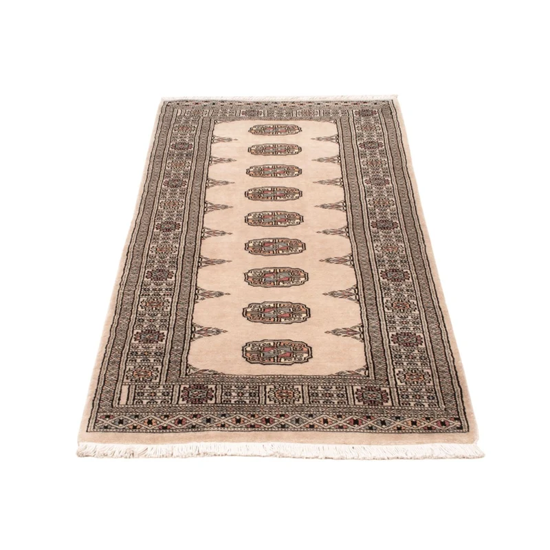 Pakistan Teppich 77x193cm - Orientteppich - beige