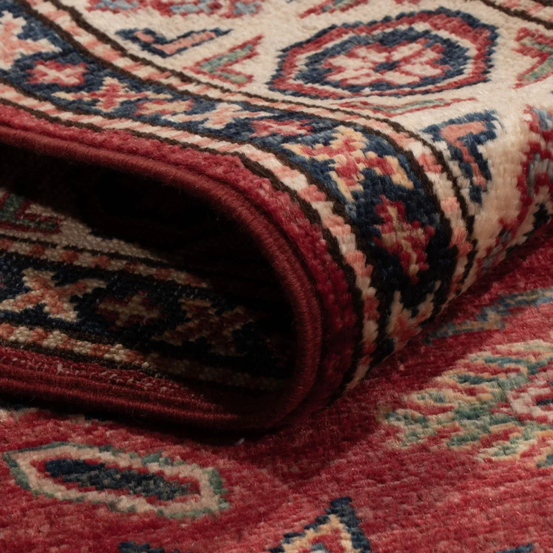 Kazak Teppich 100x151cm - Orientteppich - rot