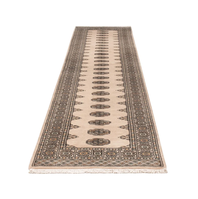Pakistan Teppich 79x361cm - Orientteppich - beige