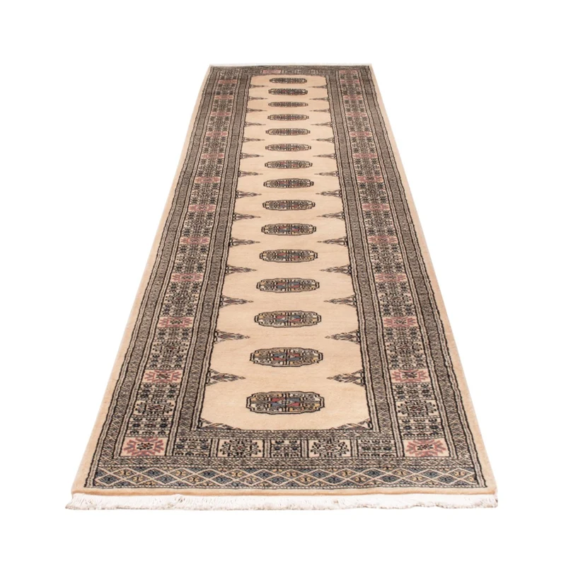 Pakistan Teppich 80x358cm - Orientteppich - beige