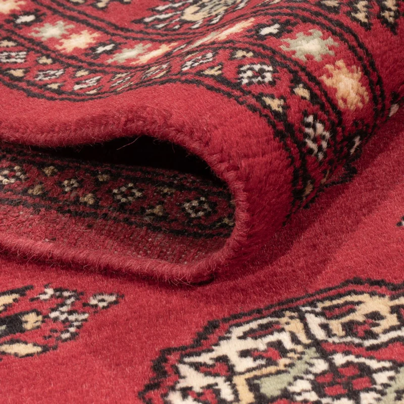 Pakistan Teppich 139x204cm - Orientteppich - rot