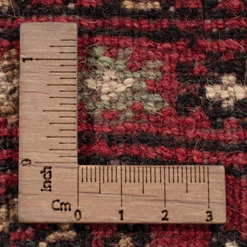 Pakistan Teppich 139x204cm - Orientteppich - rot