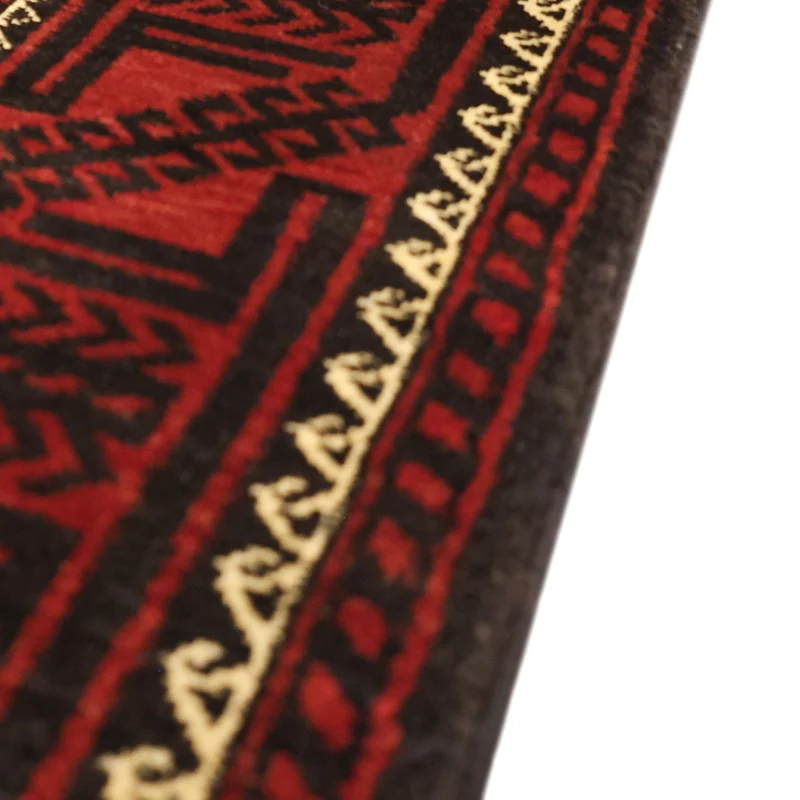 Belutsch Teppich 102x199cm - Orientteppich - dunkelrot