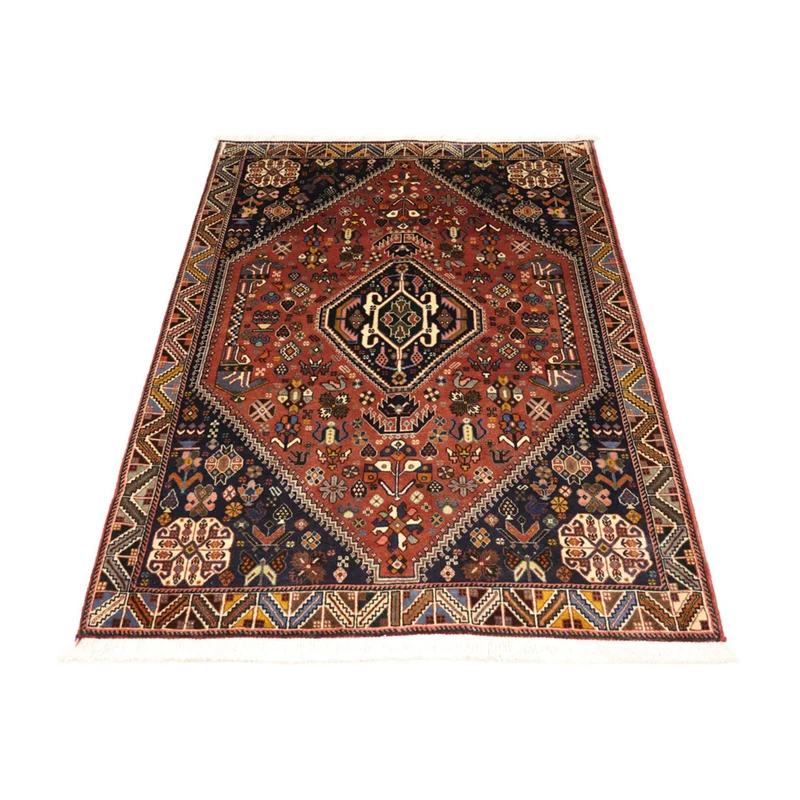 Kaschkuli Teppich 105x150cm - Perserteppich - dunkelrot