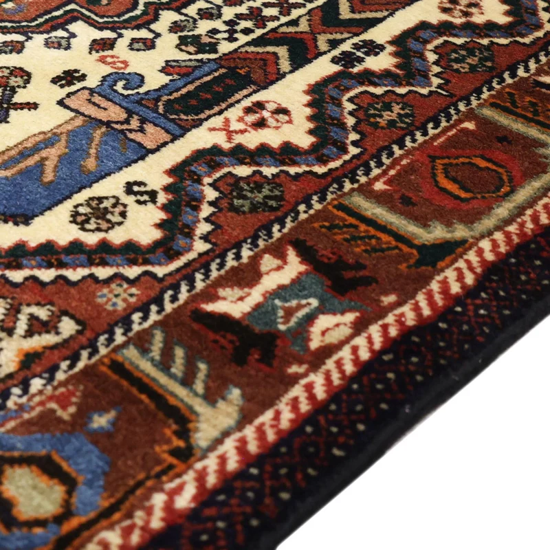 Abadeh Teppich 105x153cm - Perserteppich - beige