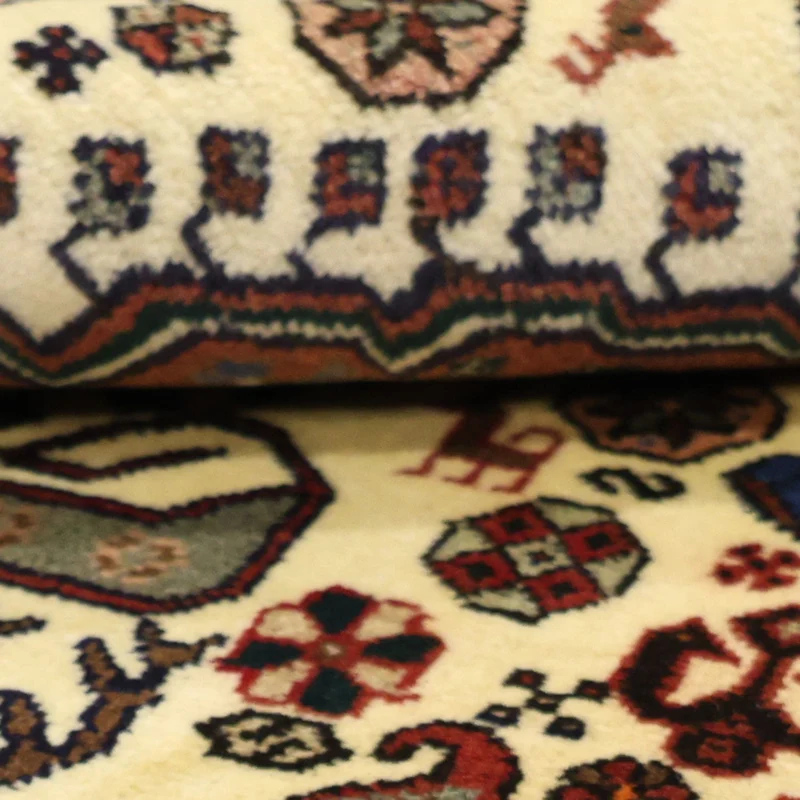 Abadeh Teppich 105x153cm - Perserteppich - beige