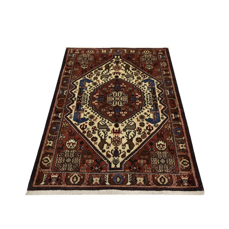 Abadeh Teppich 105x153cm - Perserteppich - beige