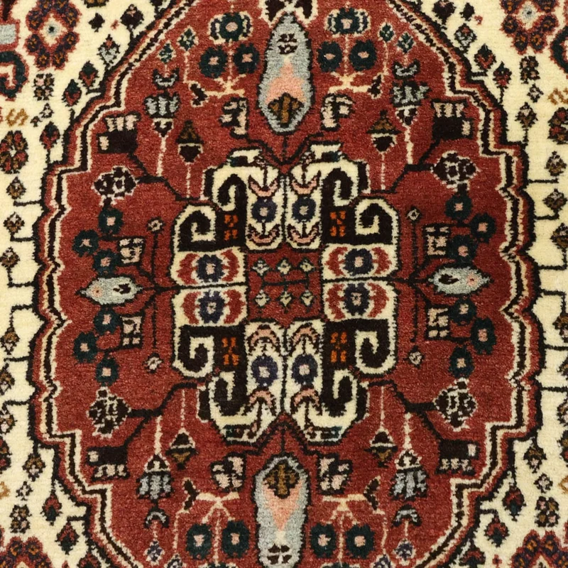 Abadeh Teppich 106x156cm - Perserteppich - mehrfarbig