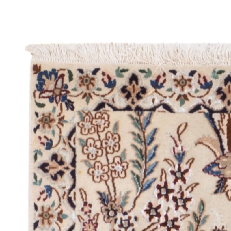 Nain Teppich 59x226cm - Perserteppich - creme