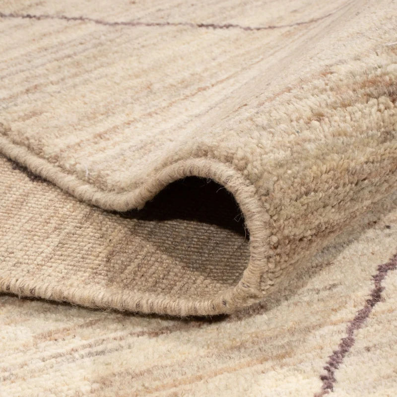 Berber Teppich 276x362cm - Wollteppich - beige