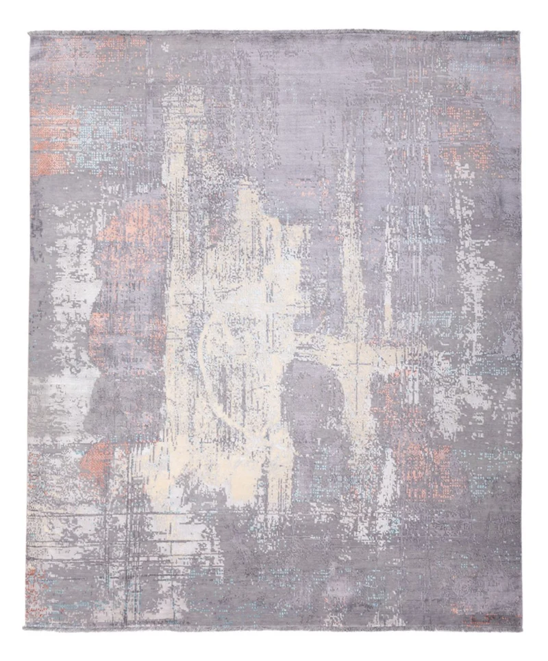 Designer Teppich 255x306cm - mehrfarbig
