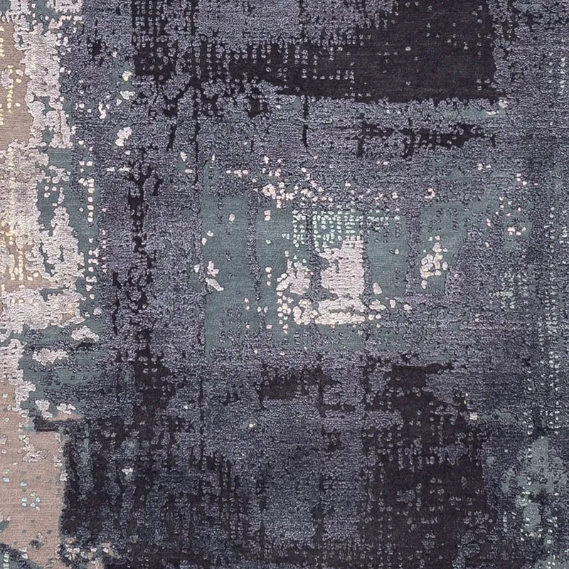 Designer Teppich 253x310cm - mehrfarbig