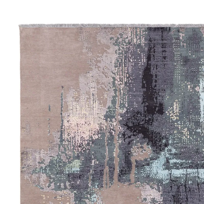Designer Teppich 253x310cm - mehrfarbig