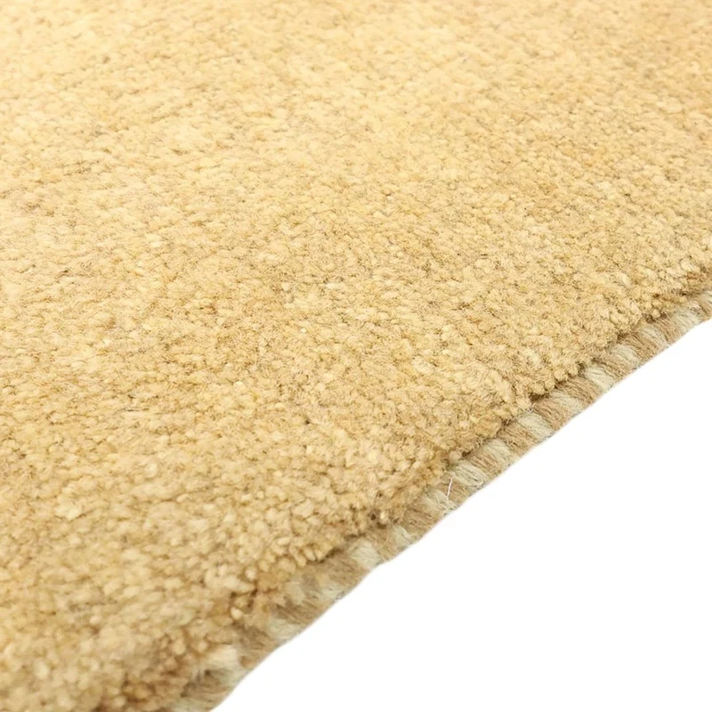 Gabbeh Persisch Teppich 243x301cm - Perserteppich Wollteppich - hellbeige