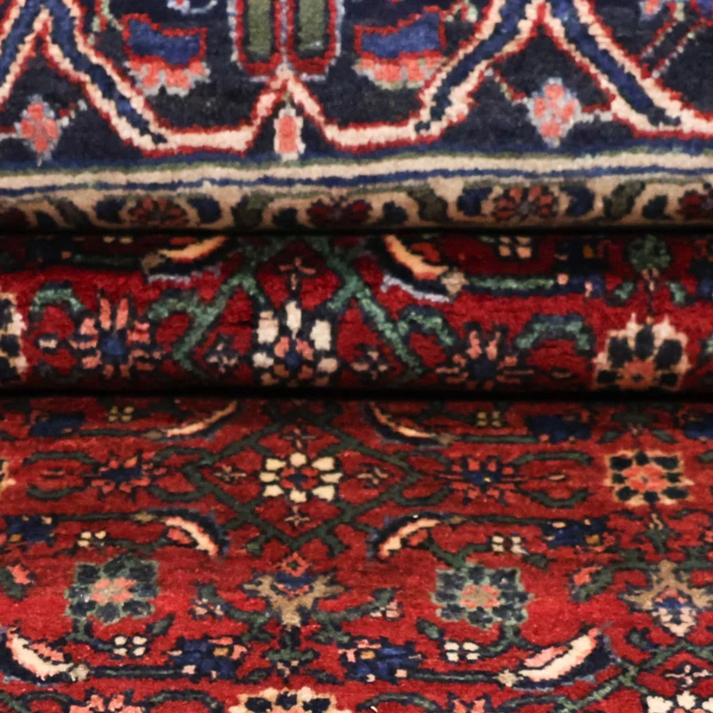 Bidjar Teppich 168x288cm - Perserteppich - dunkelrot