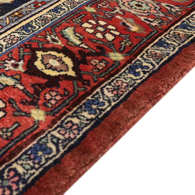 Bidjar Teppich 146x276cm - Perserteppich - dunkelrot