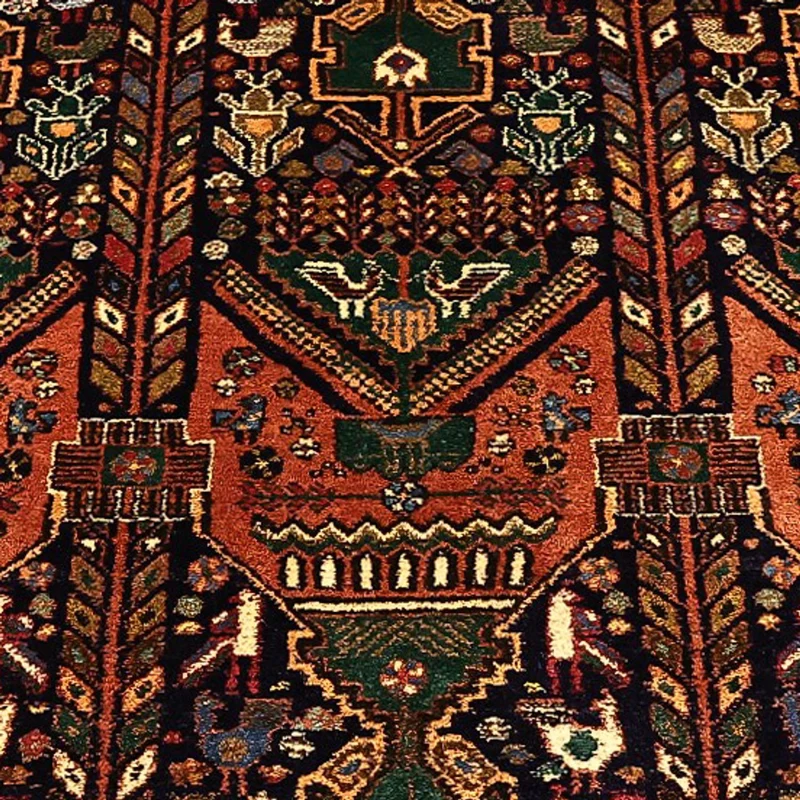 Sharbabak Teppich 133x191cm - Perserteppich - mehrfarbig