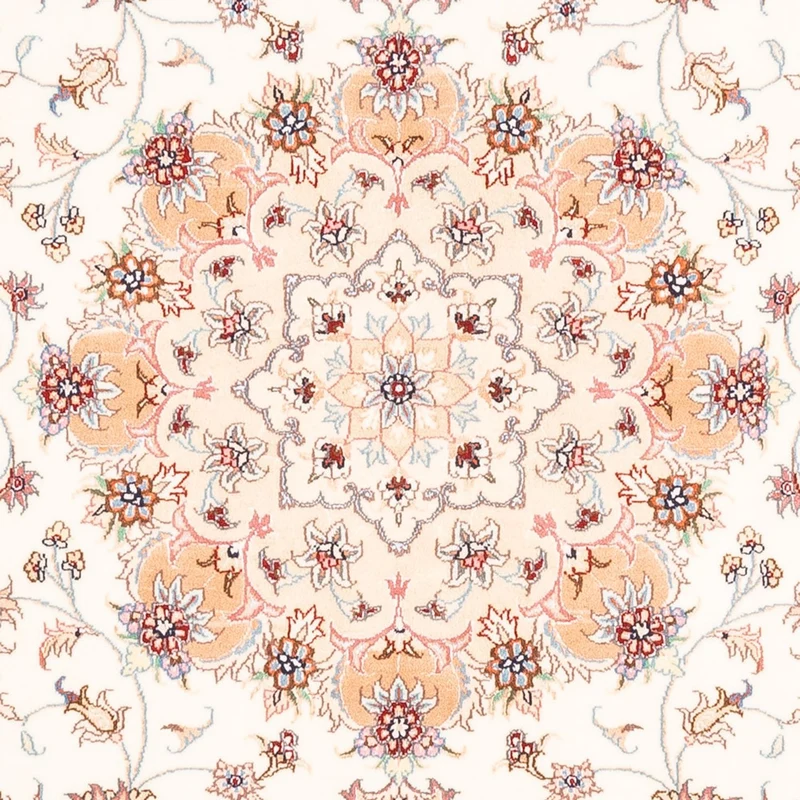 Täbriz Teppich 150x200cm - Perserteppich - creme