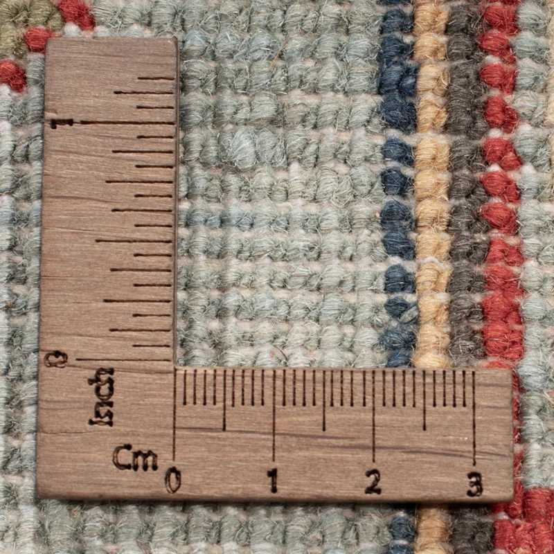 Kazak Teppich 62x91cm - Orientteppich - hellblau