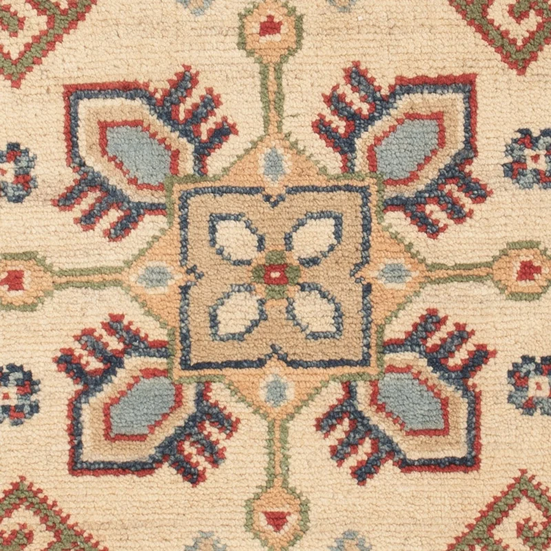 Kazak Teppich 58x89cm - Orientteppich - beige