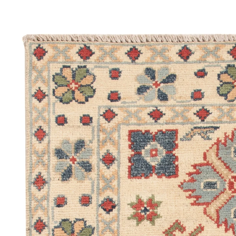 Kazak Teppich 58x89cm - Orientteppich - beige
